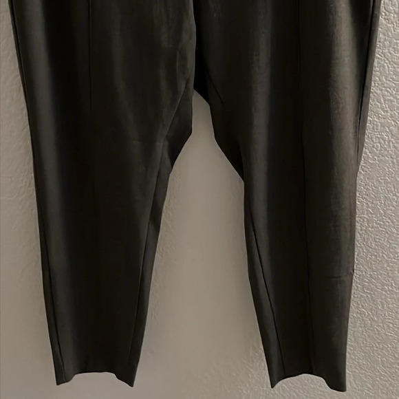 Talbots Refined Gray Straight Leg Trouser Dress Pants Size 16W - Picture 3 of 8